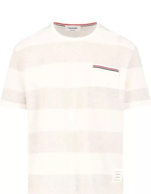 Thom Browne "Rugby Stripe" T-Shirt