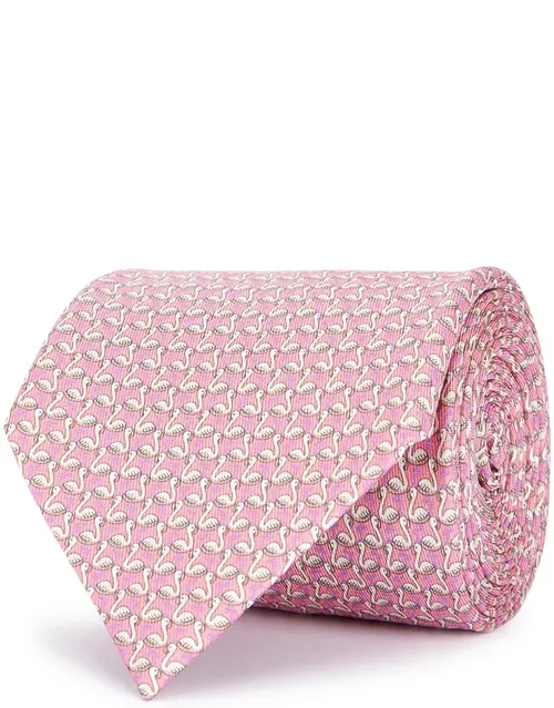 Ferragamo SF Flamingo Tie - Pink