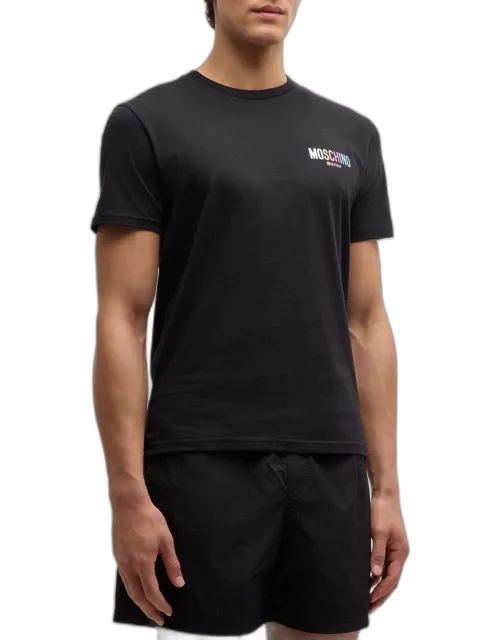 Men's Rainbow Swim Logo T-Shirt