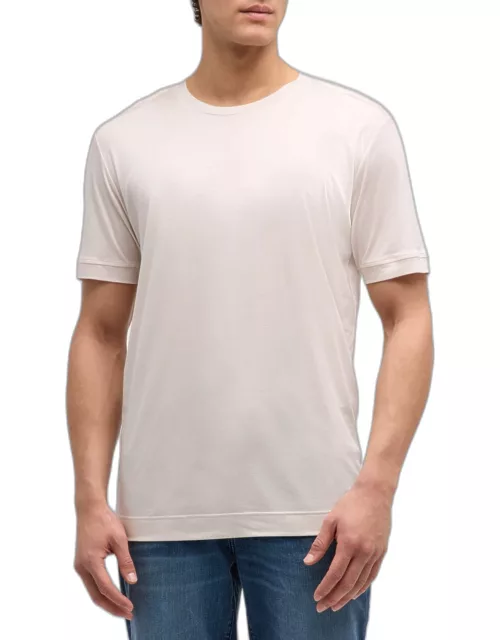 Men's Lyocell Short-Sleeve Crewneck T-Shirt