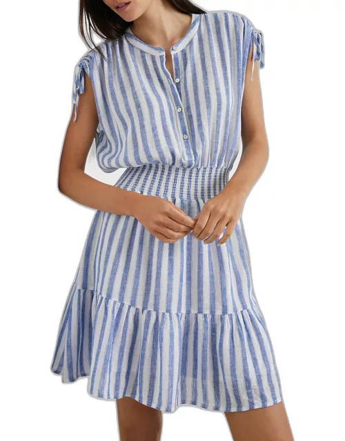 Samina Striped Mini Dres