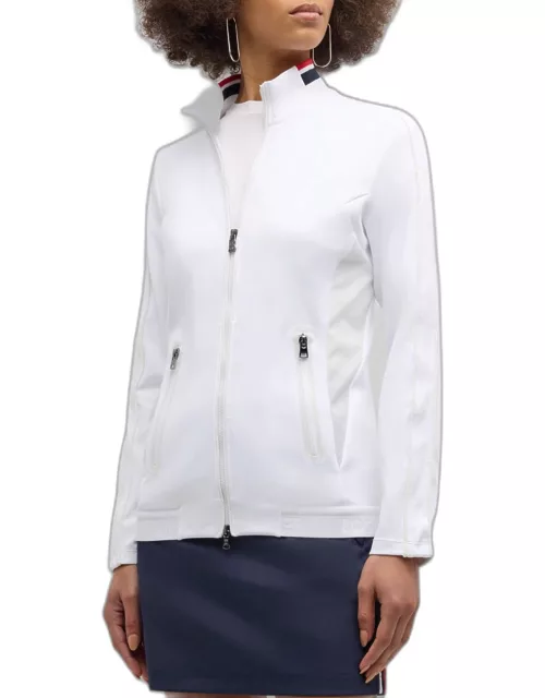 Alizia Mid-Layer Hybrid Jersey Jacket