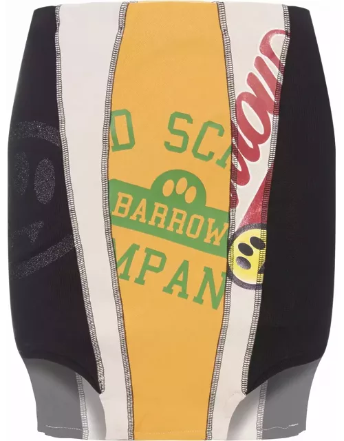Barrow Patchwork Mini Skirt