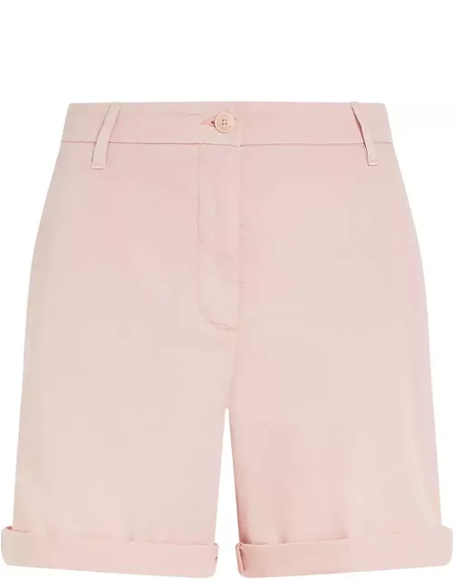 Tommy Hilfiger Mom Chino Shorts With Turned-up Hem