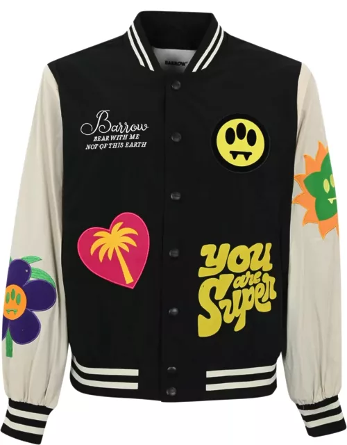 Barrow College Bomber Jacket With Application