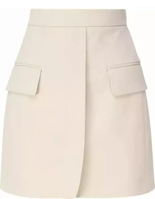 Max Mara Mini Skirt Nuoro In Woo