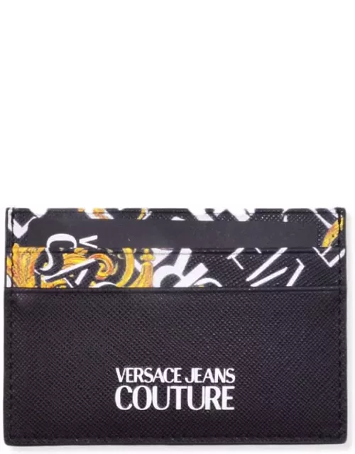 Versace Jeans Couture Leather Card Holder