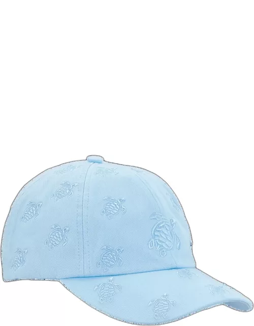 Embroidered Cap Ronde Des Tortues  All Over - Caps - Castile - Blue