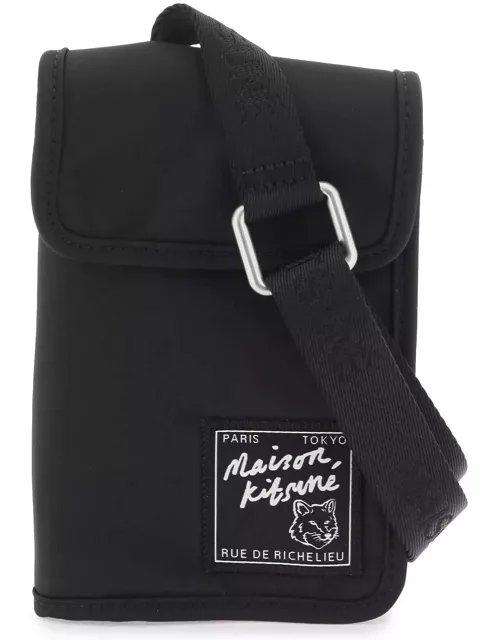 MAISON KITSUNE shoulder bag the traveller p