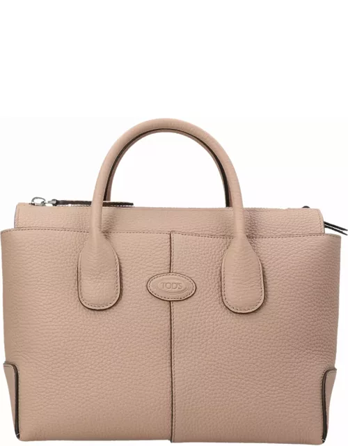 Tod's Grained-leather Tote Bag