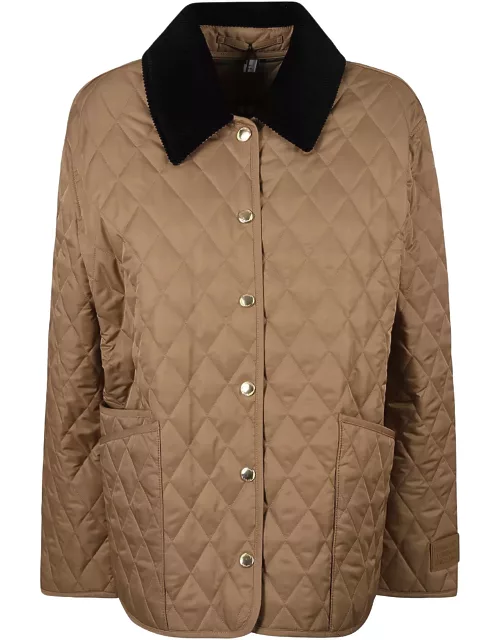 Burberry Buttoned Quilt Detail Jacket