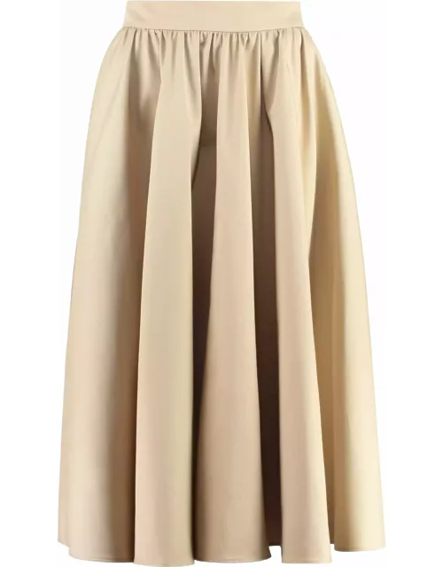 Patou Cotton Midi Skirt