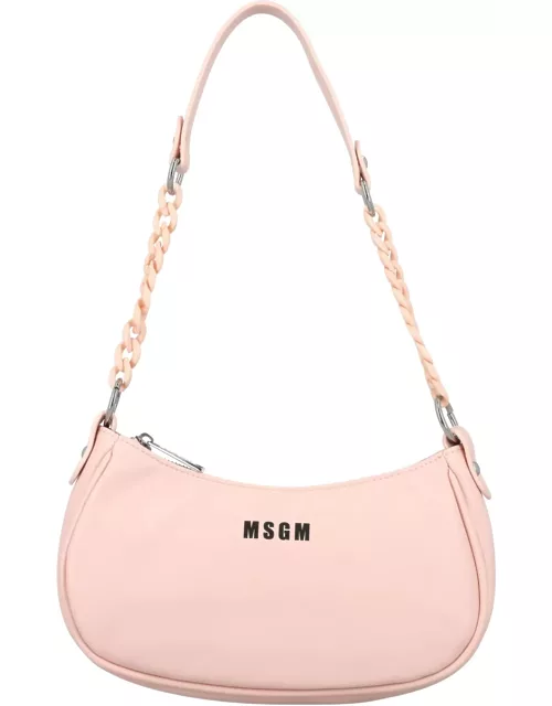 MSGM Eco-leather Shoulder Bag