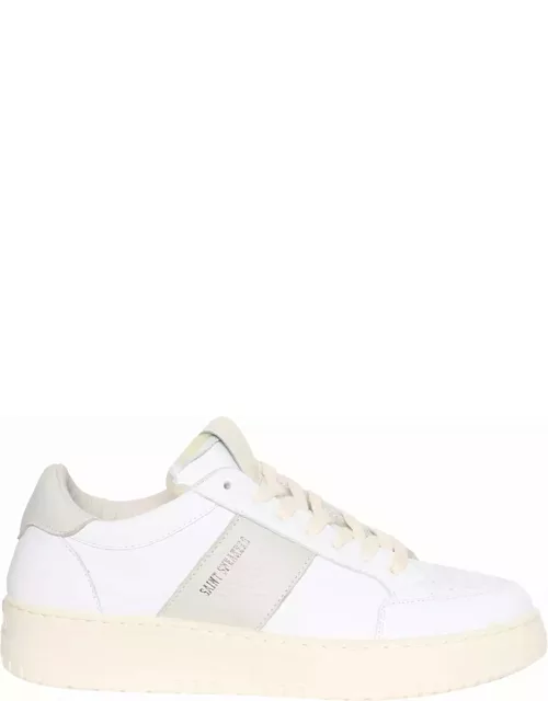 Saint Sneakers White Leather Tennis Sneaker