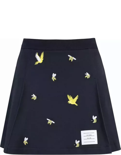 Thom Browne Cotton Mini-skirt