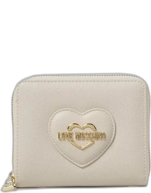 Wallet LOVE MOSCHINO Woman colour Ivory