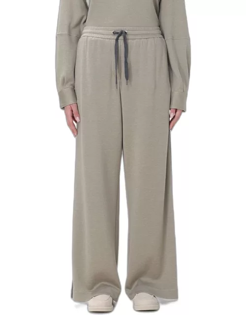 Trousers BRUNELLO CUCINELLI Woman colour Grey