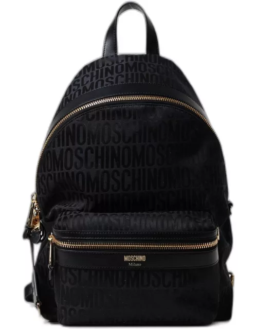 Backpack MOSCHINO COUTURE Men color Black