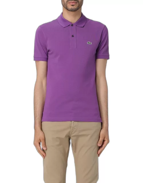 Polo Shirt LACOSTE Men colour Violet