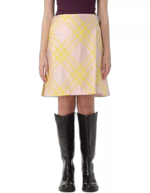 Skirt BURBERRY Woman colour Yellow