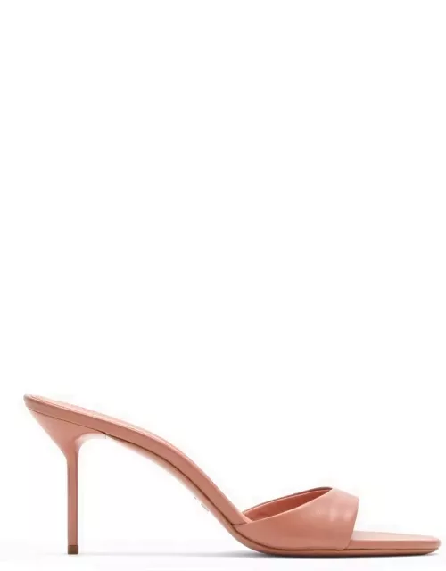 Pink patent leather Lidia mule