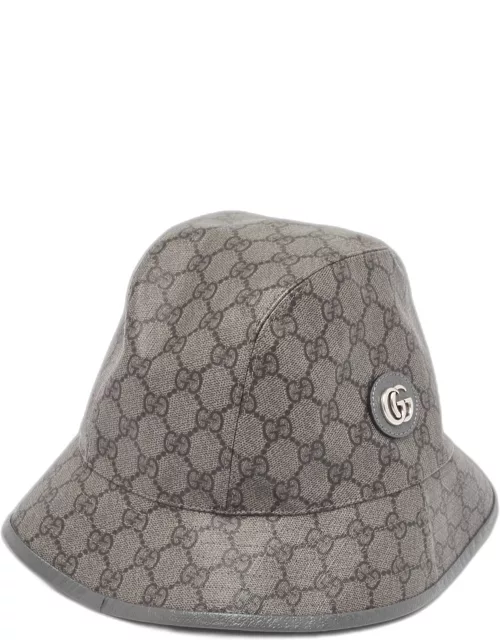 Gucci Grey GG Supreme Coated Canvas Bucket Hat