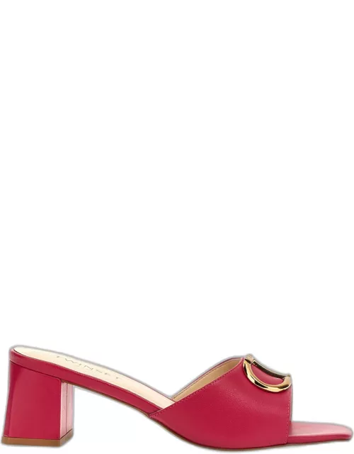 Heeled Sandals TWINSET Woman colour Fuchsia