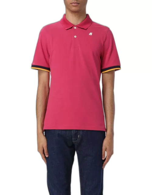 Polo Shirt K-WAY Men colour Pink