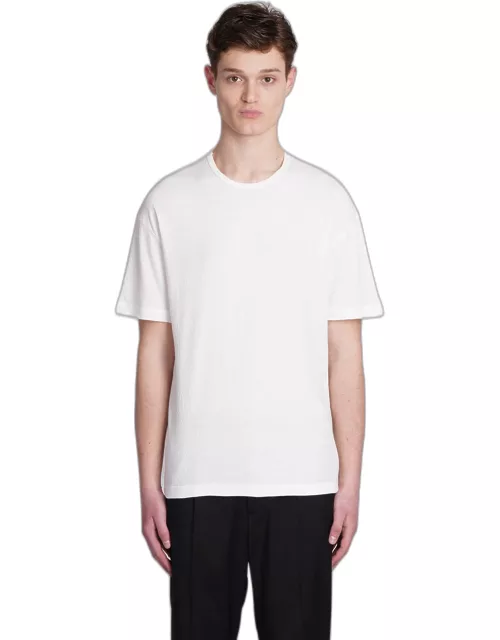 costumein Liam T-shirt In White Linen