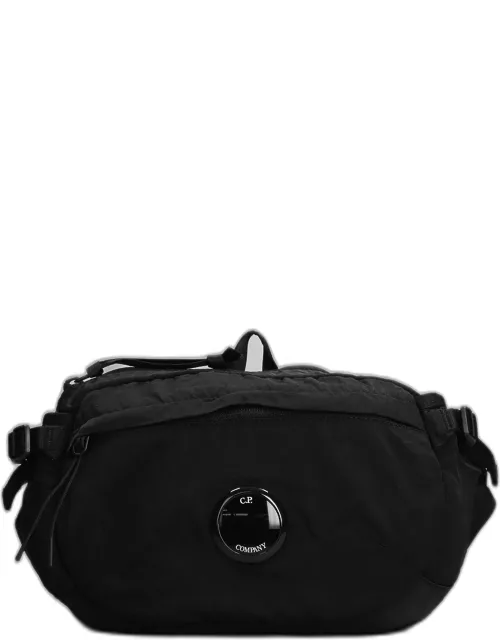 C.P. Company Nylon B Waist Bag In Black Polyamide
