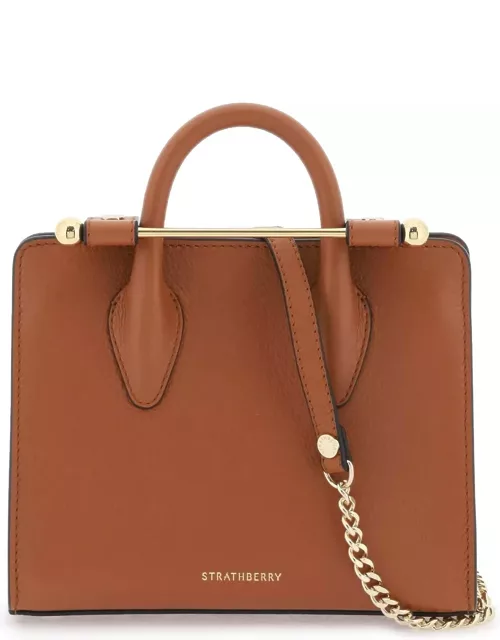 Strathberry Nano Tote Leather Bag