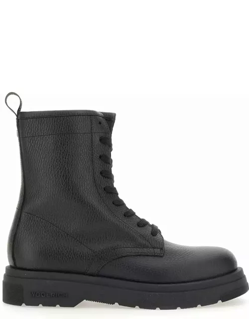 Woolrich New City Tumbled Leather Boot