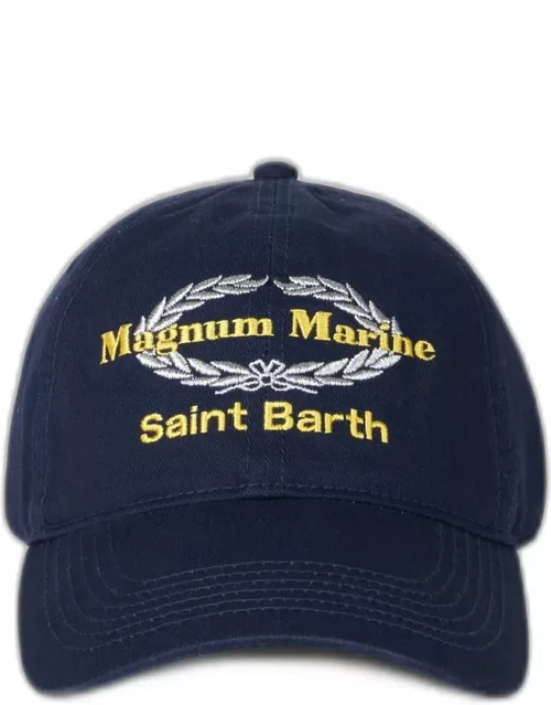 MC2 Saint Barth Baseball Cap With Magnum Marine Embroidery Magnum Marine Special Edition
