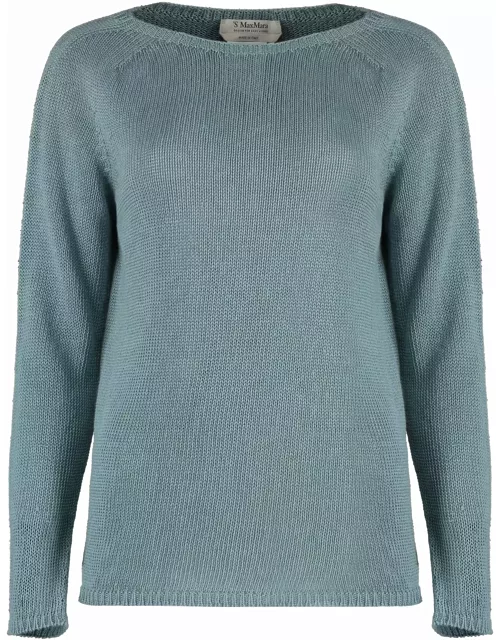 'S Max Mara Giolino Crew-neck Linen Sweater
