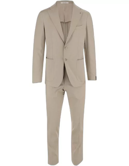 Tagliatore Stretch Cotton Suit