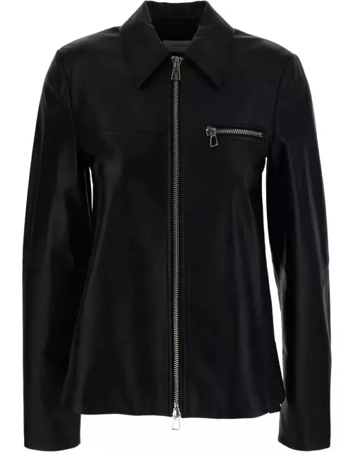 SportMax Gel Leather Jacket