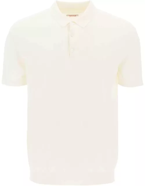 BARACUTA Short-sleeved cotton polo shirt for