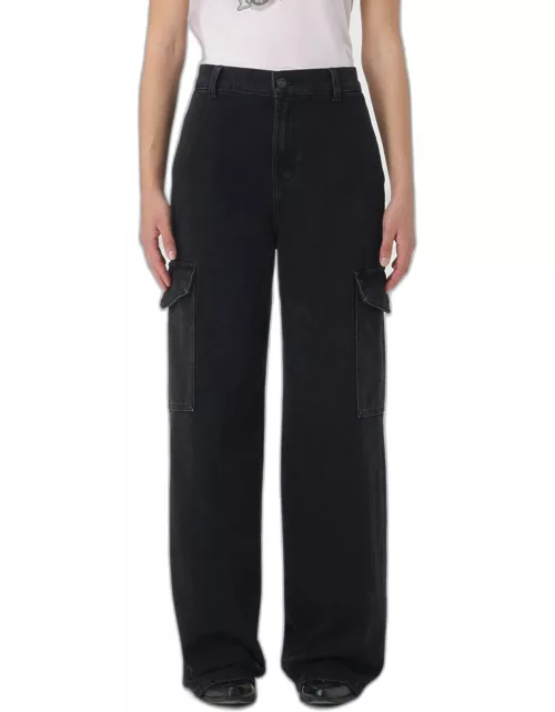 Trousers 7 FOR ALL MANKIND Woman colour Black