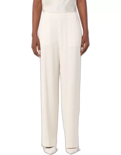Trousers THEORY Woman colour Ivory