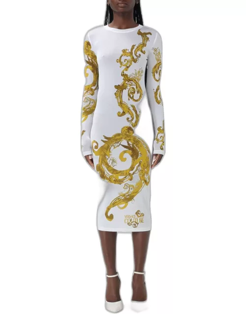 Dress VERSACE JEANS COUTURE Woman color White