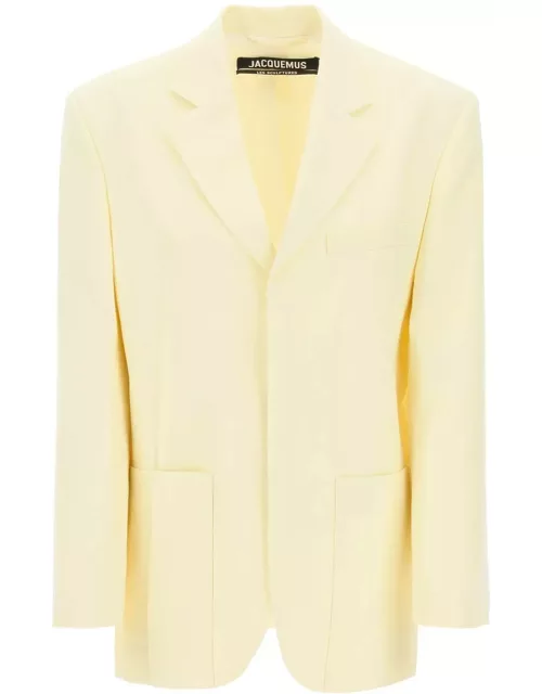 JACQUEMUS Single-breasted jacket for men