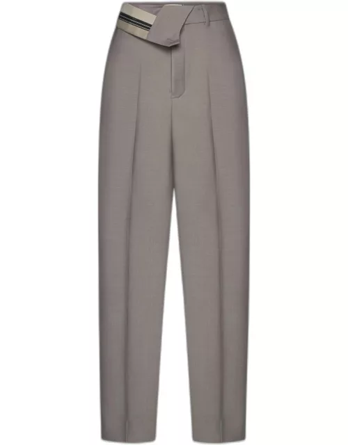 Fendi Mohair And Wool Trouser