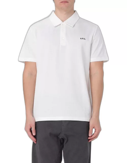 Polo Shirt A.P.C. Men colour White