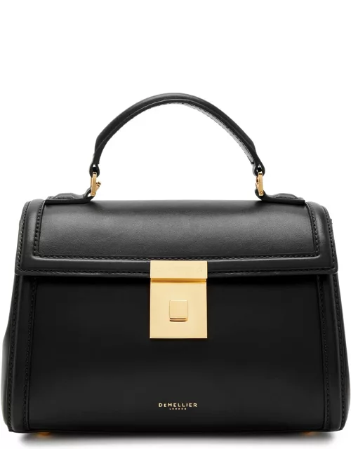 Demellier Paris Leather top Handle bag - Black