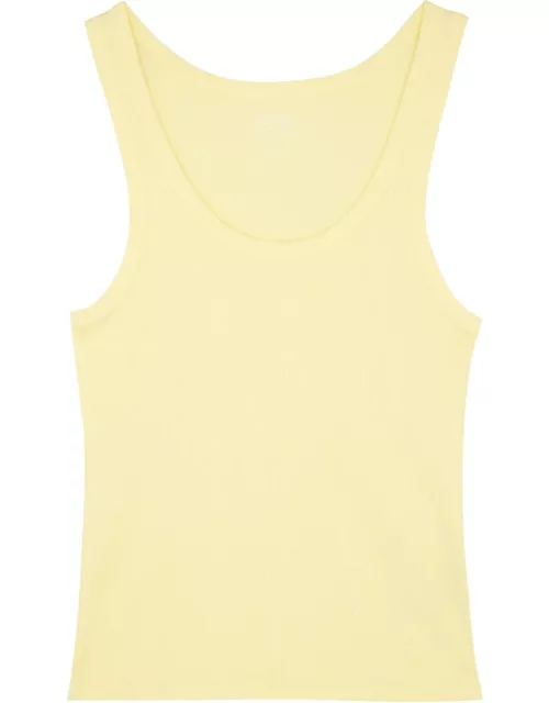 Colorful Standard Ribbed Stretch-cotton Tank - Yellow - L (UK14 / L)