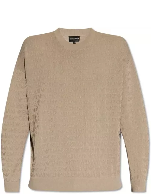 Emporio Armani Monogrammed Sweater