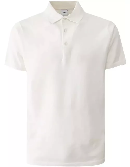 Aspesi Buttoned Short-sleeved Polo Shirt
