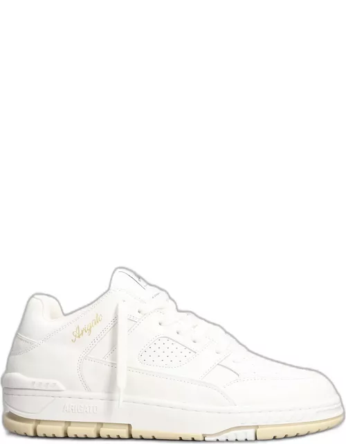 Axel Arigato Area Lo Sneakers In White Leather