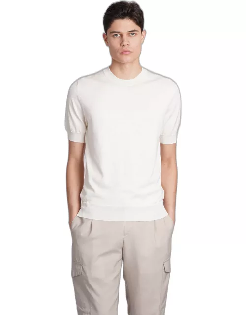 Ballantyne T-shirt In Beige Cotton