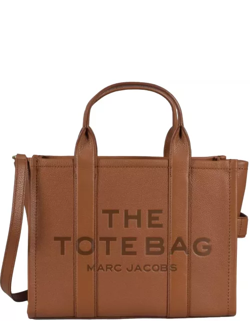 Marc Jacobs Brown Leather Small The Tote Bag